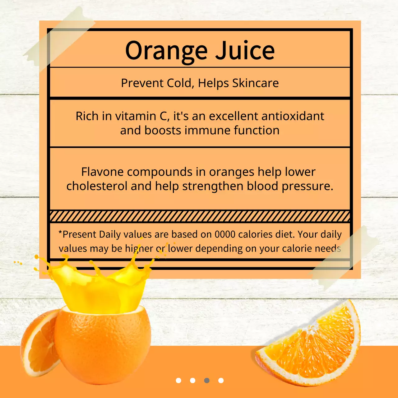 Carousel Instagram Promosi Jus Modern Berwarna-warni