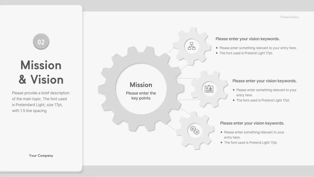 Grey Minimal Business Plan Presentation