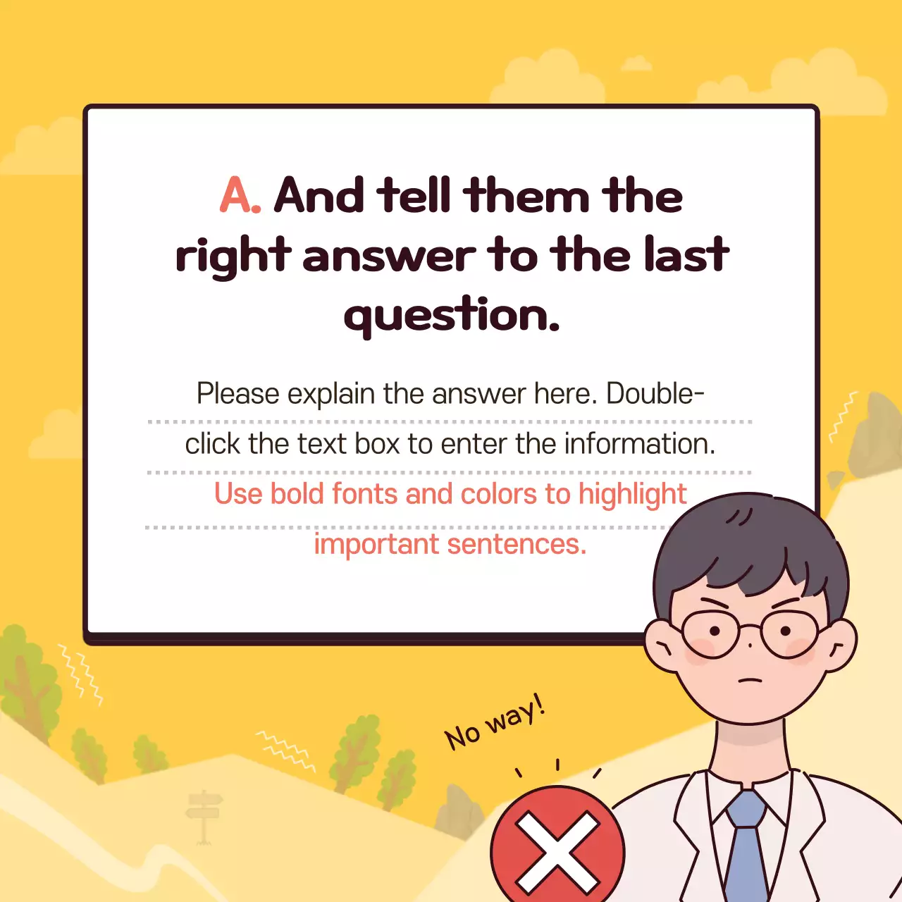 Blue Comic Earthquake Test Instagram Carousel