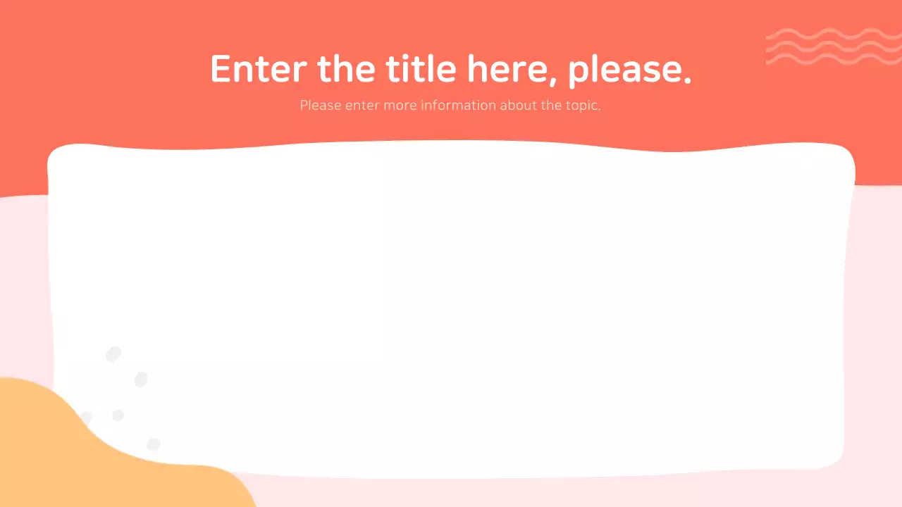 Presentations with a pastel, fluffy feel