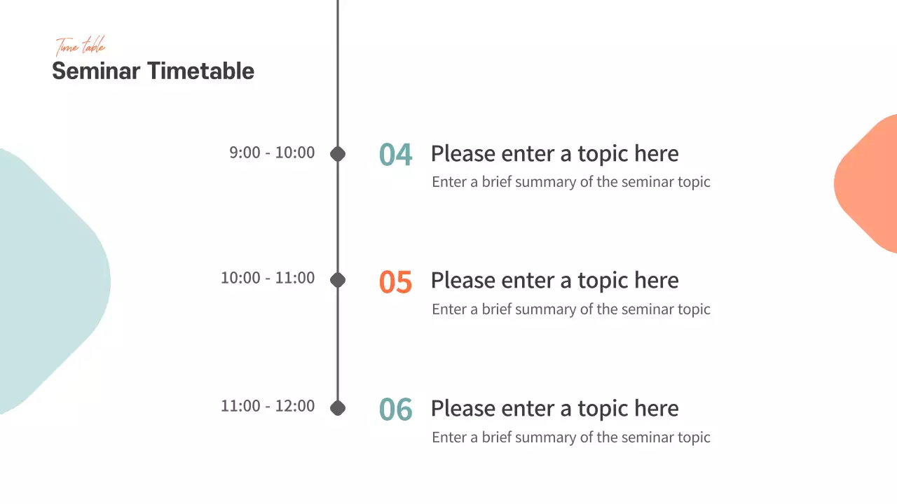 Orange Modern Humanities Seminar Presentation