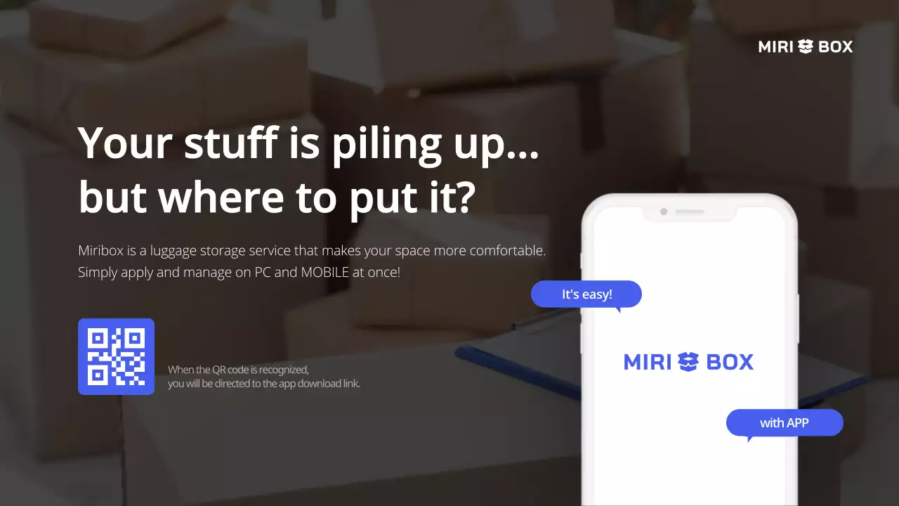 Blue Modern Storage Promotion Presentation