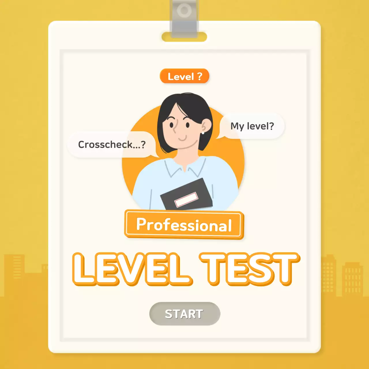 Yellow Simple Corporate Test Guide Instagram Carousel