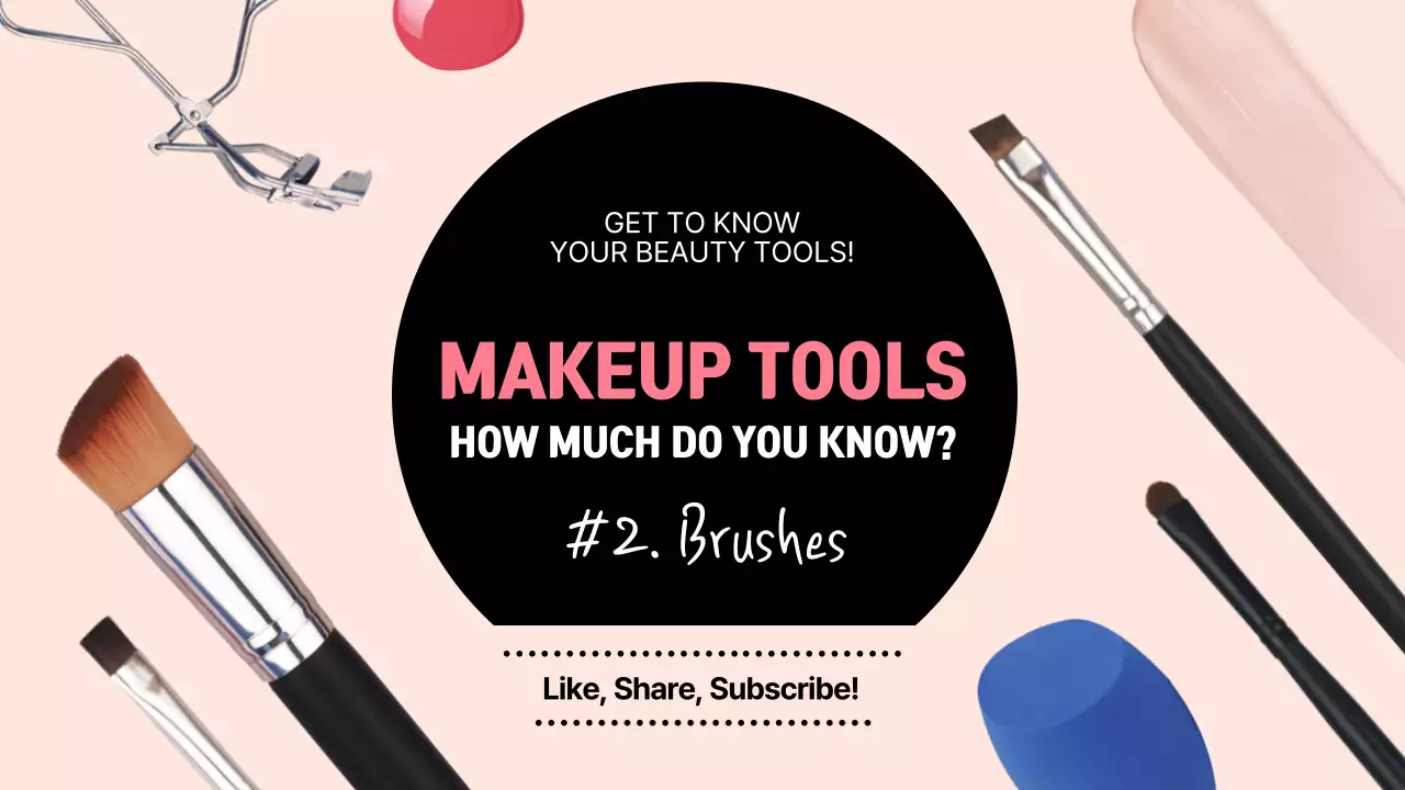 Pink Modern Beauty Promotion YouTube Thumbnail