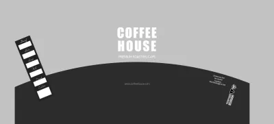 Monochrome Simple Symbol Café Paper Cups