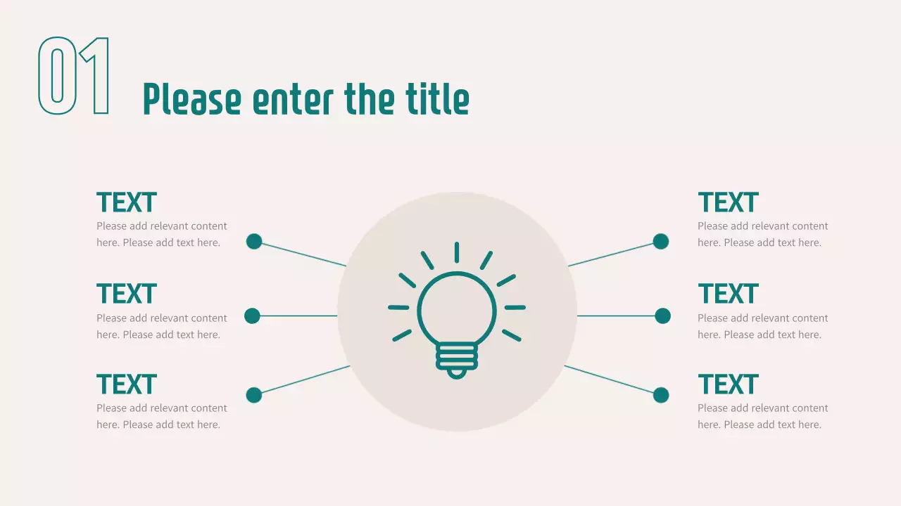 Teal Clean Business Presentation