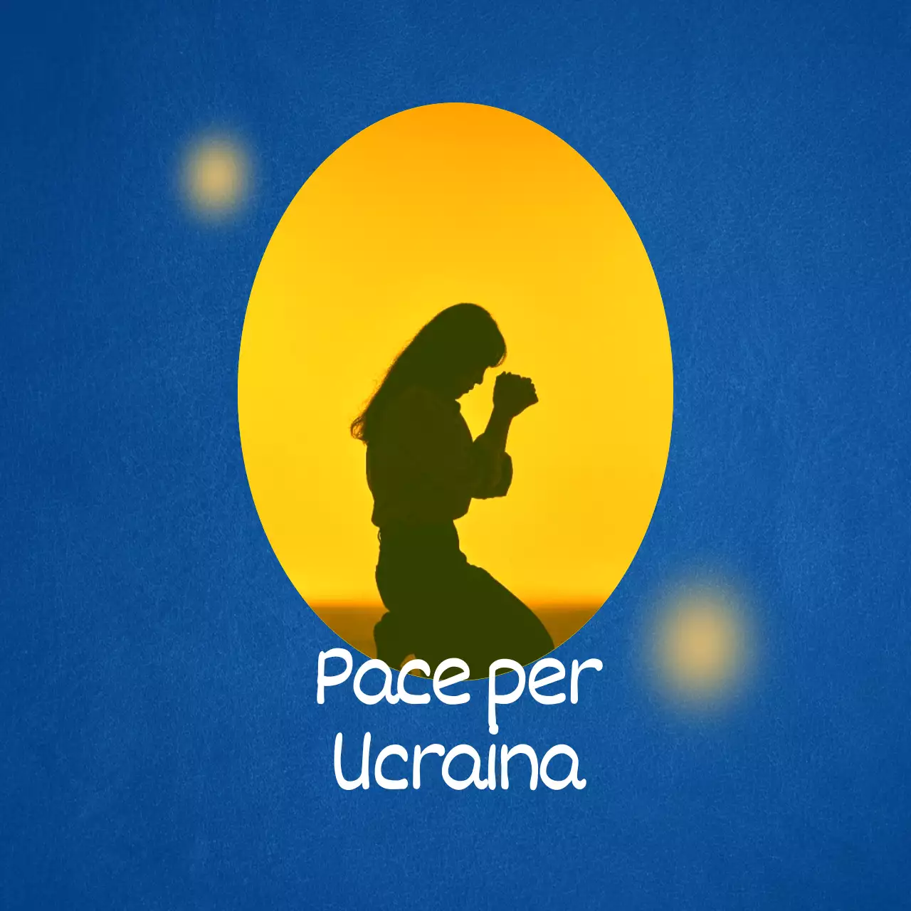 Una semplice guerra di opposti blu e gialli