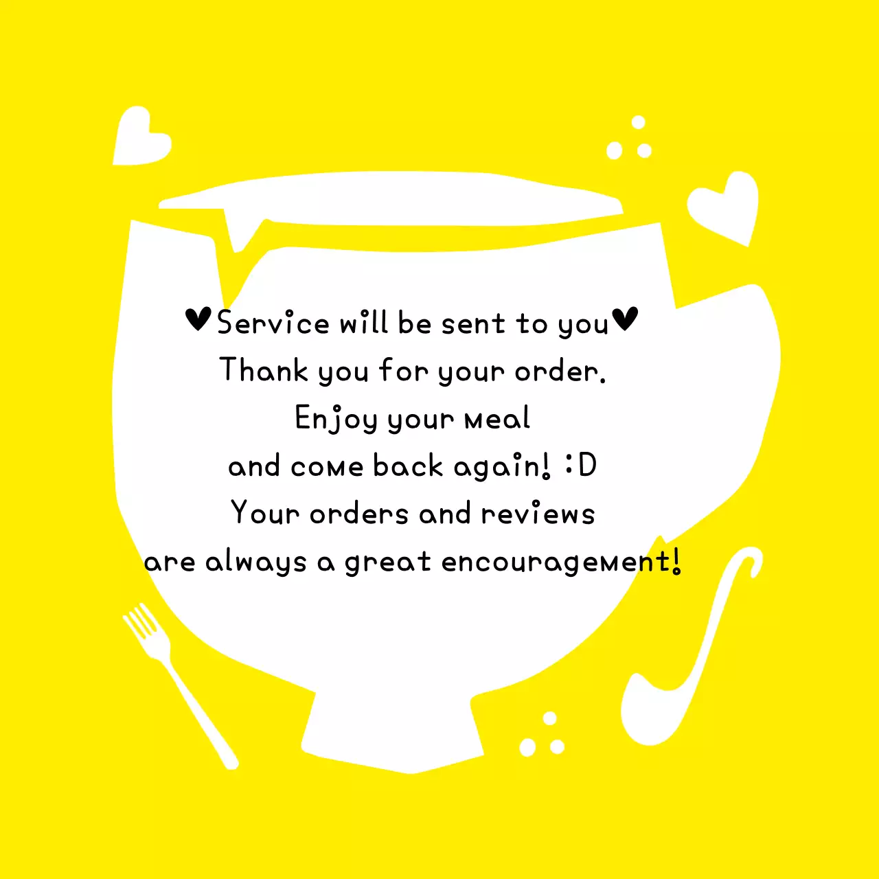 Stiker ucapan terima kasih untuk pengiriman