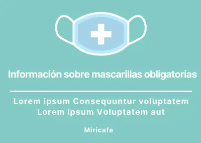 Soporte acrílico para máscara de color menta Instrucciones de montaje