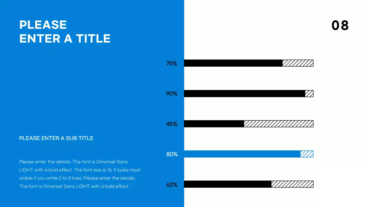 Blue Modern Template Presentation