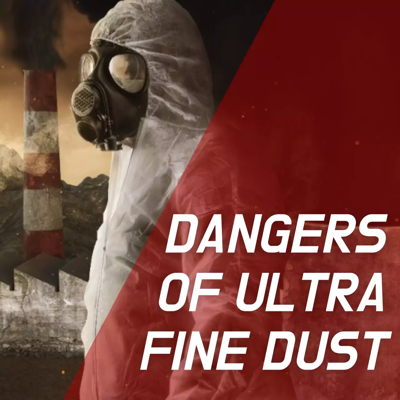 Red Modern Health Announcement Instagram Carousel