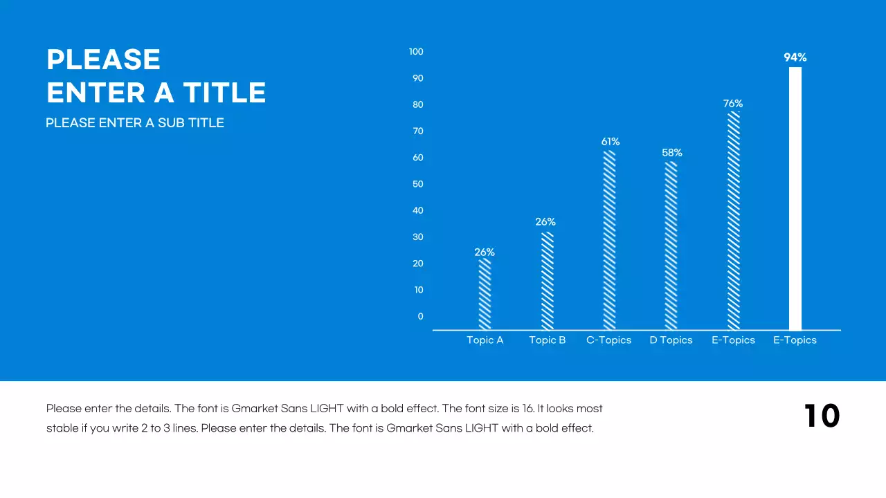 Blue Modern Template Presentation