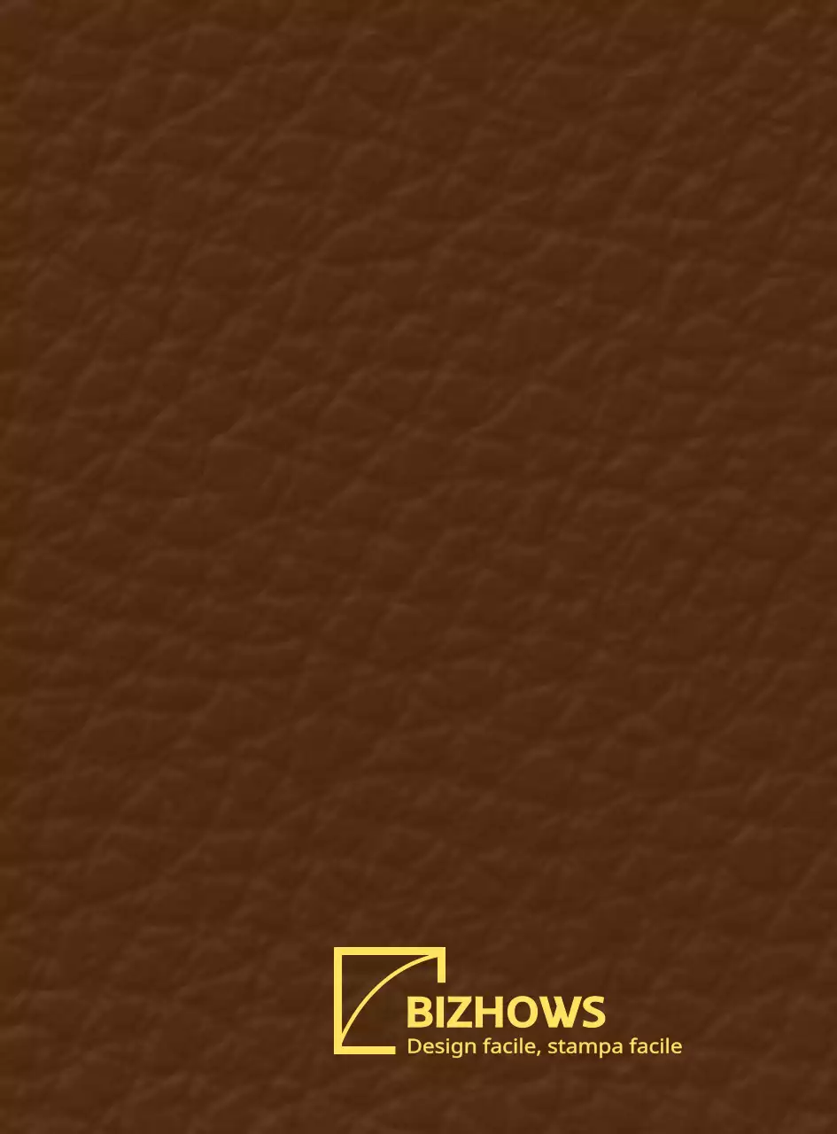 Materiale promozionale aziendale con un logo di forma semplice e curva, concetto di tipo simbolo