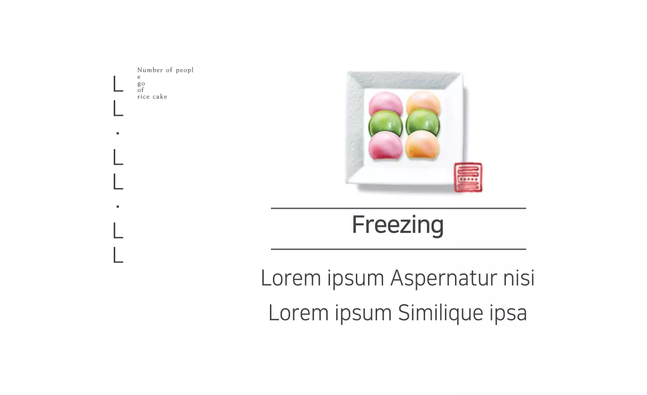 Colorful Minimal Food Guide Banner