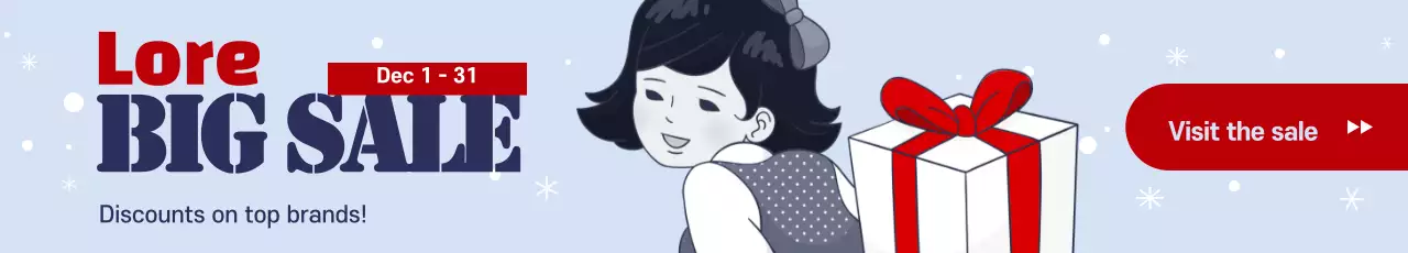 Banner de promoção de feriado retrô vermelho