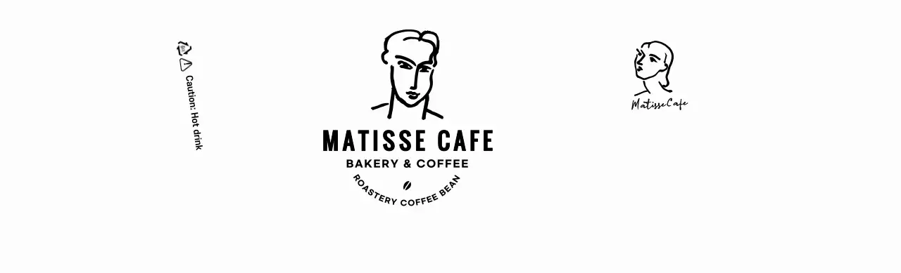 Brown's Masterpiece Drawing Cafe Logo Concept