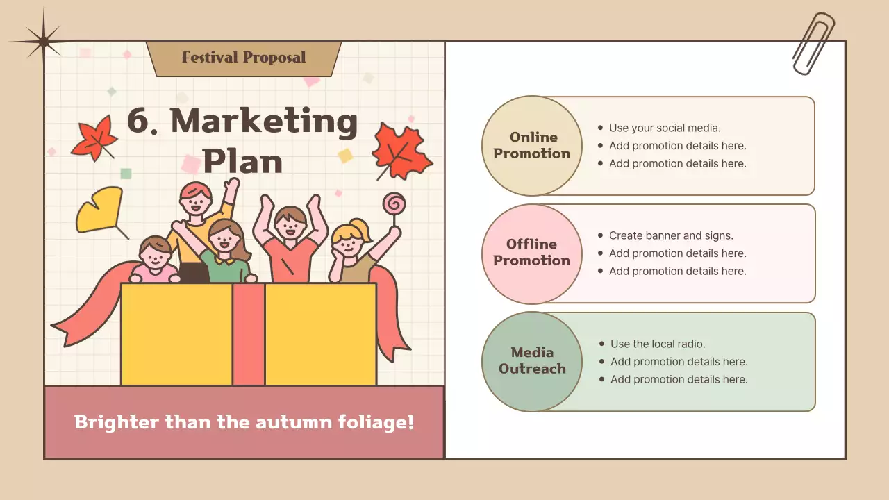 Presentasi Proposal Festival Vintage Berwarna-warni