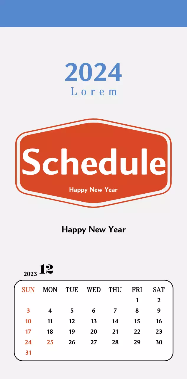 Lịch ký ức Cupsep cổ điển màu đỏ và xanh