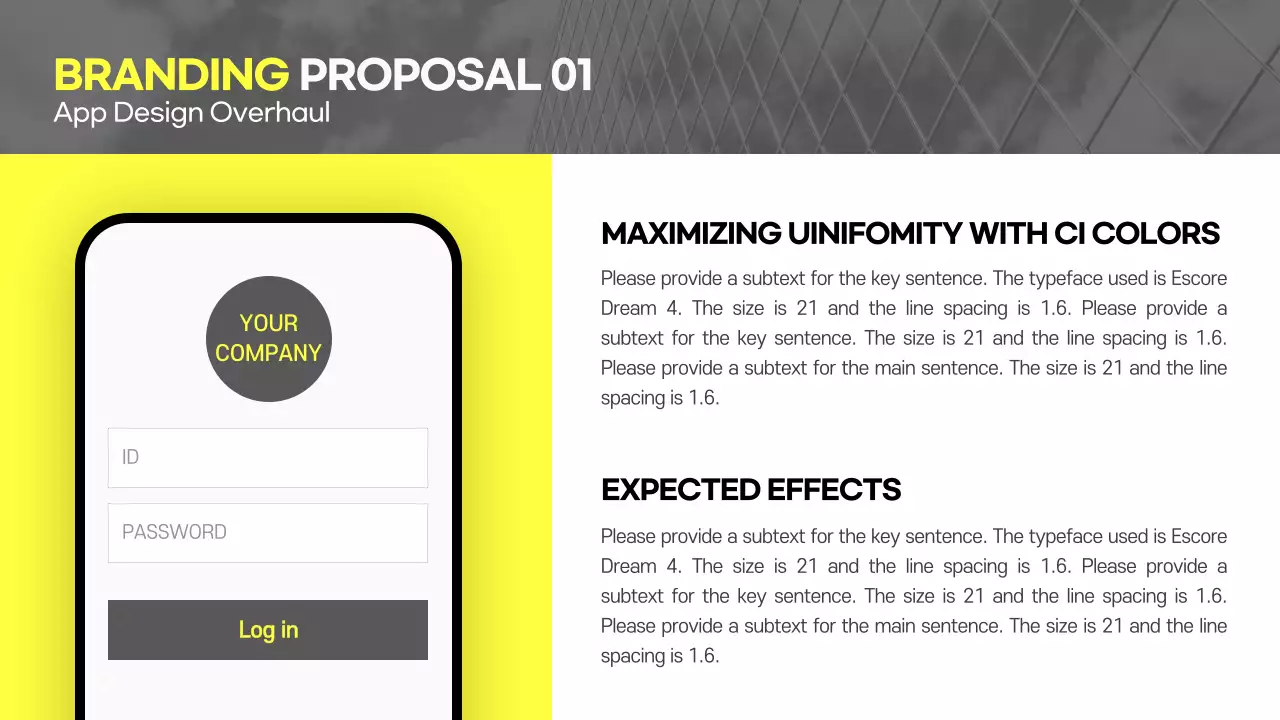 Yellow Modern Branding Promotion Presentation