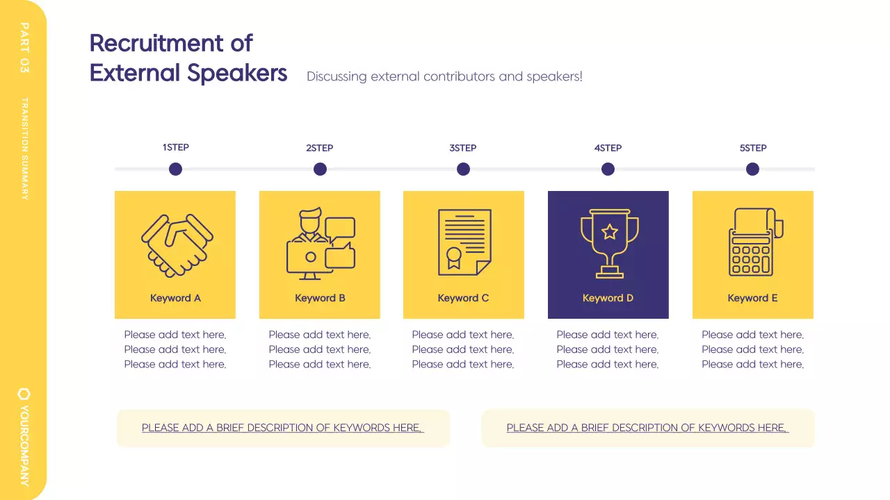 옐로우 모던 마케팅 가이드 프레젠테이션