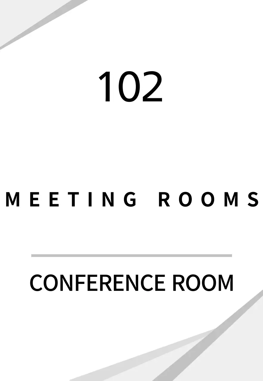 Papan nama perusahaan bergambar putih bersih