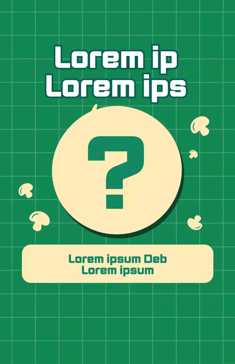 Promover um novo menu de saladas com um fundo verde axadrezado