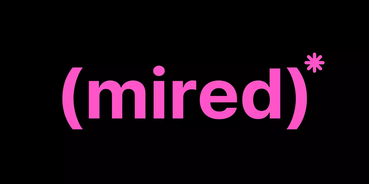 Shop logo with pink and black brackets and text