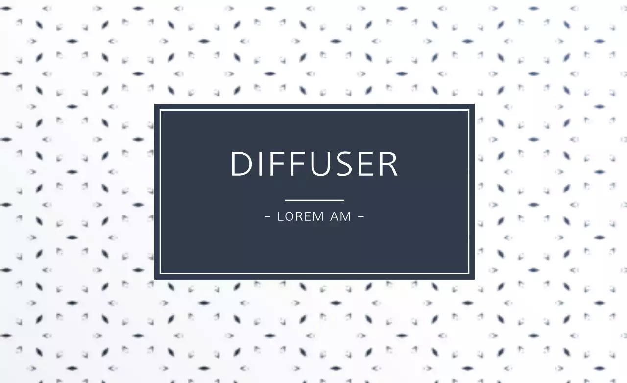 White Minimal Diffuser Announcement Banner