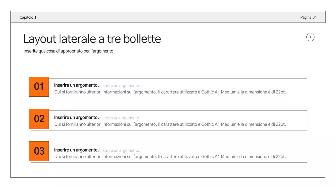 Rapporti aziendali semplici in arancione