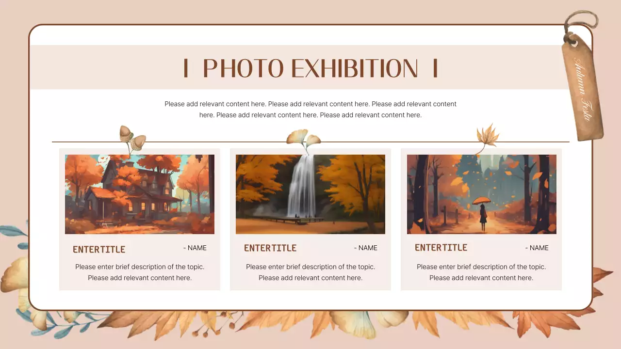 Beige Rustic Festival Guide Presentation