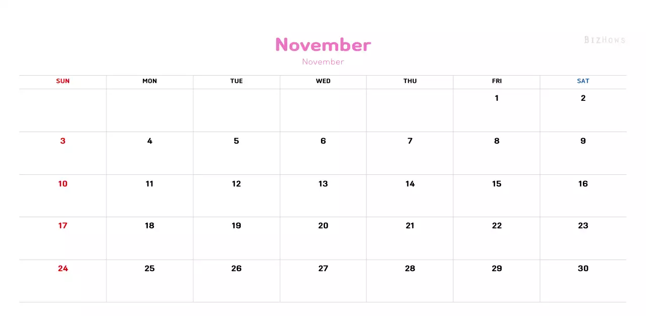 New Year's calendar with a warm, illustrated feel