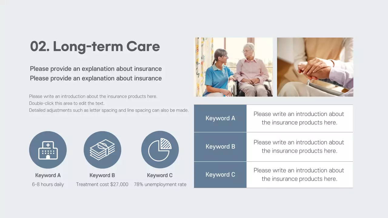 White Modern Insurance Promotion Presentation