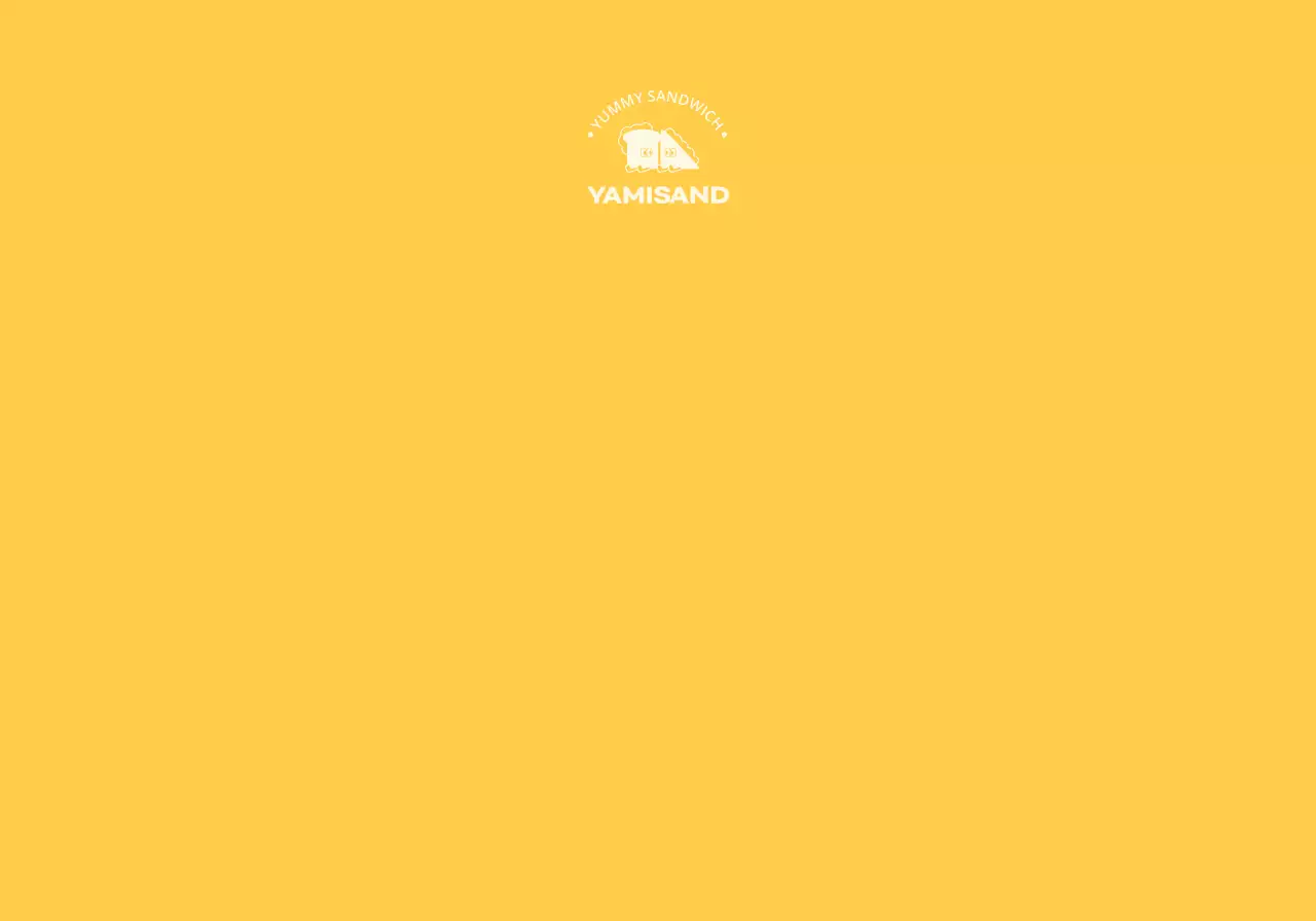 Sandwich shop merchandise with a red and yellow check pattern and a fold-out pocket with a cute character.