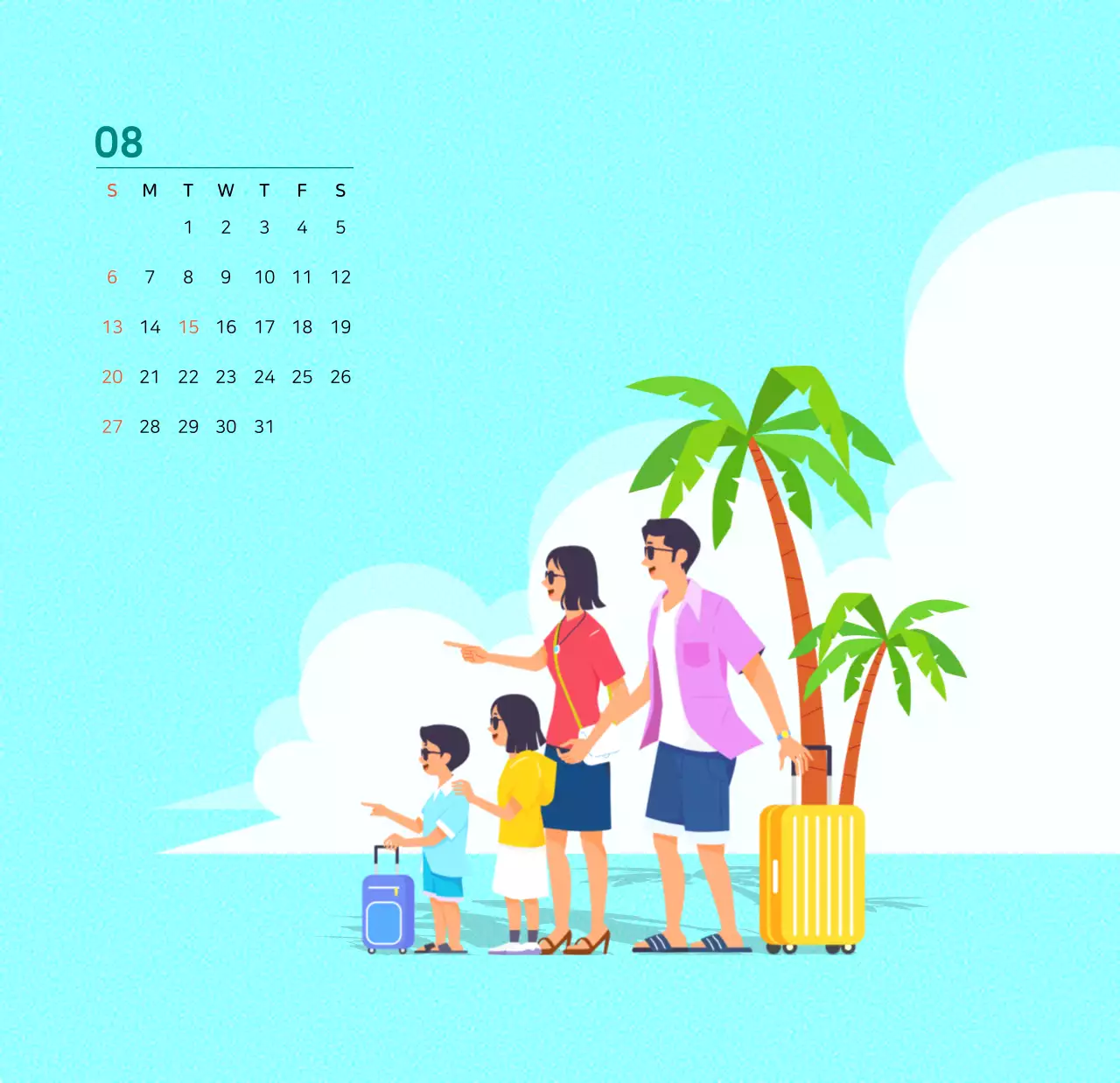 Khái niệm minh họa gia đình với nhiều màu sắc khác nhau