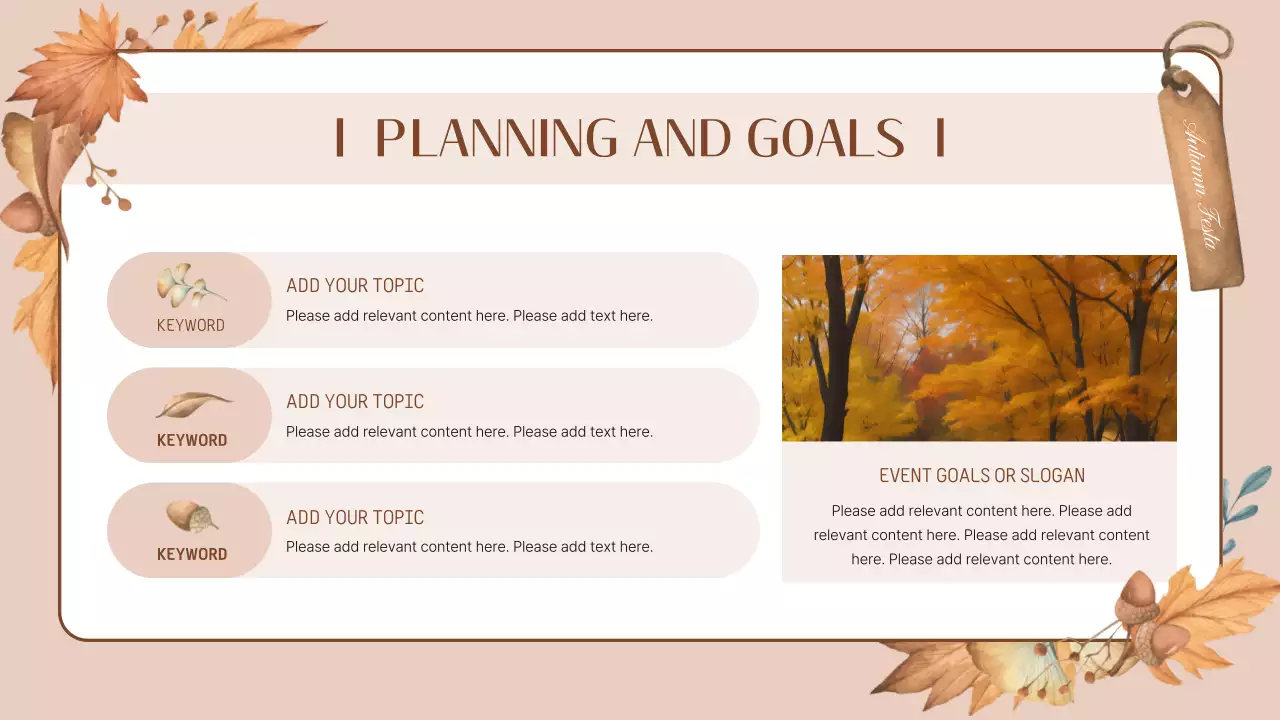 Beige Rustic Festival Guide Presentation