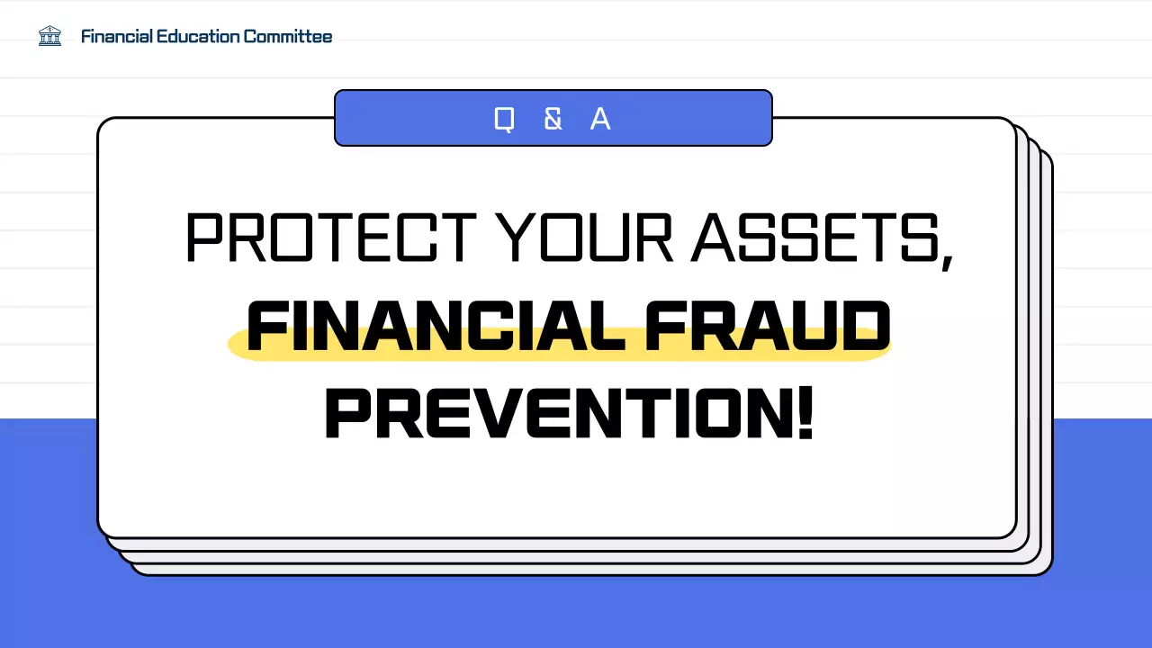 Blue Modern Finance Course Presentation