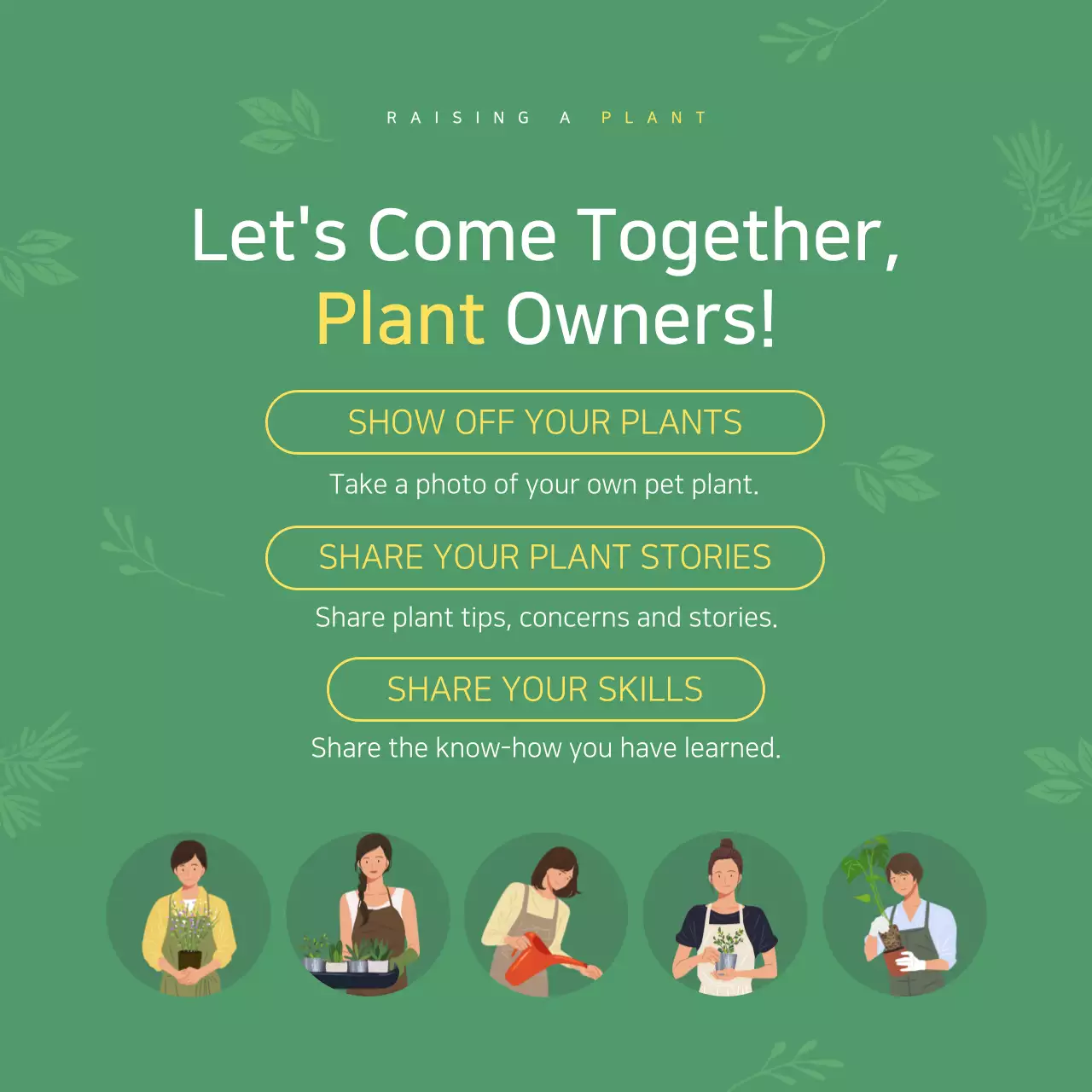 Green Nature Herb Promotion Instagram Carousel