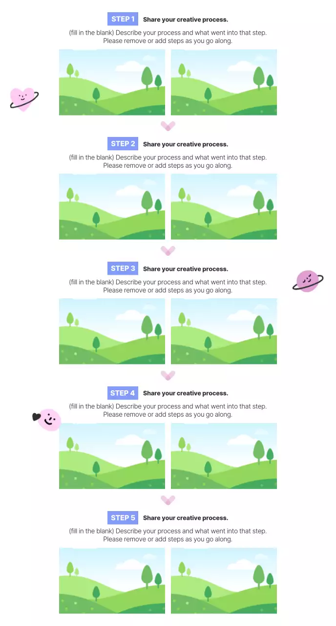 Colorful Modern Creative Guide Banner