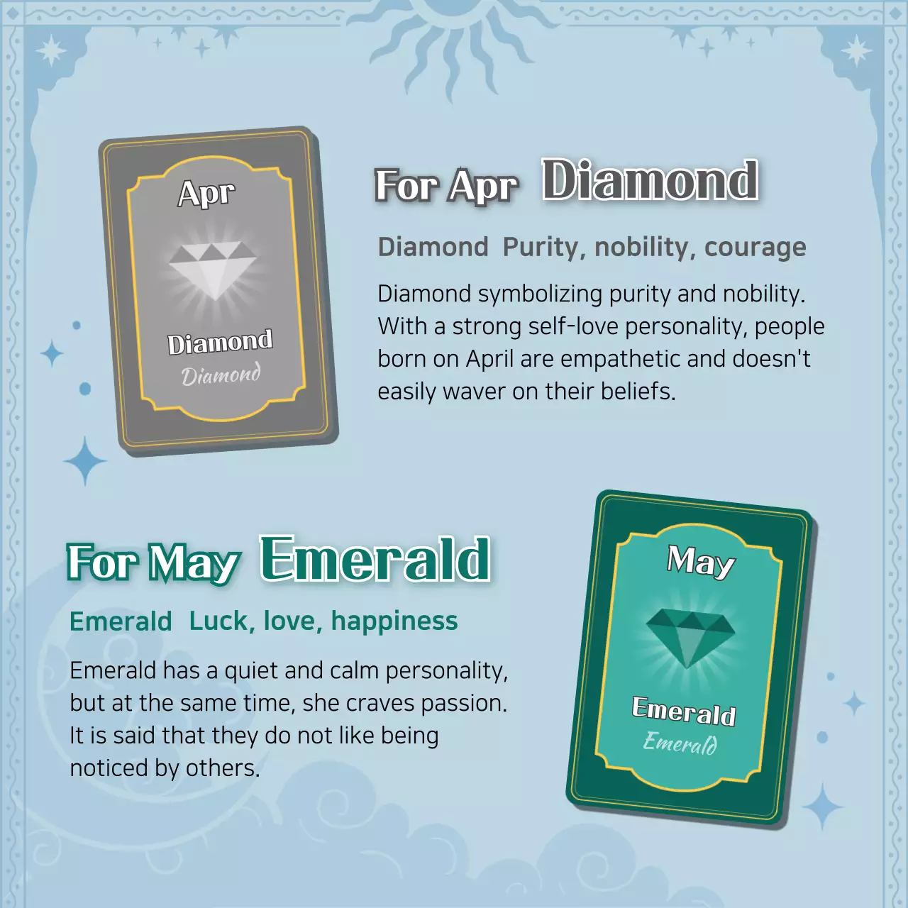 Purple Elegant Birthstone Guide Instagram Carousel