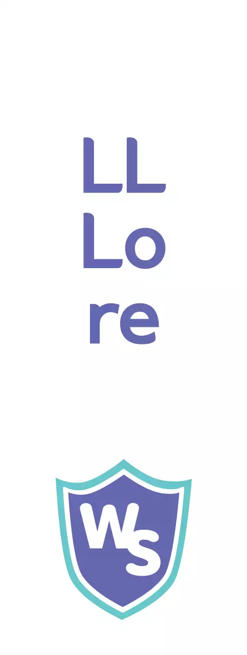 Gaya logo yang sederhana dan modern dalam warna mint dan ungu untuk mempromosikan akademi