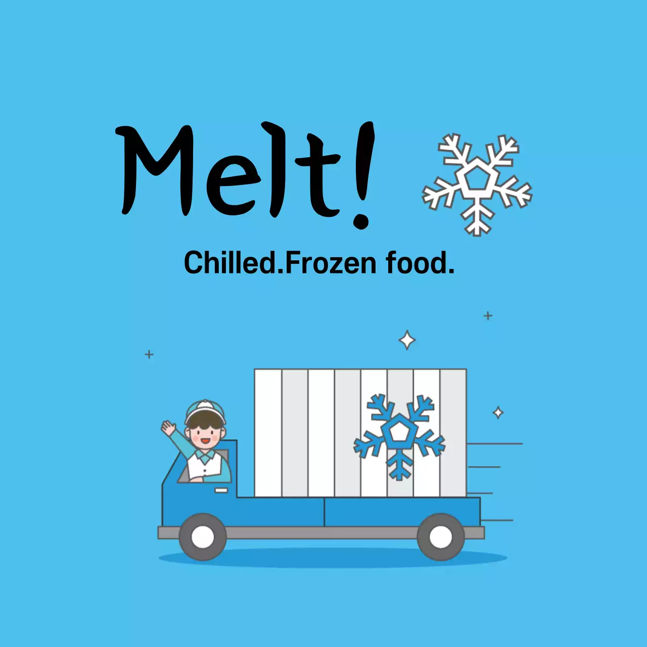 Blue Simple Food Promotion Banner