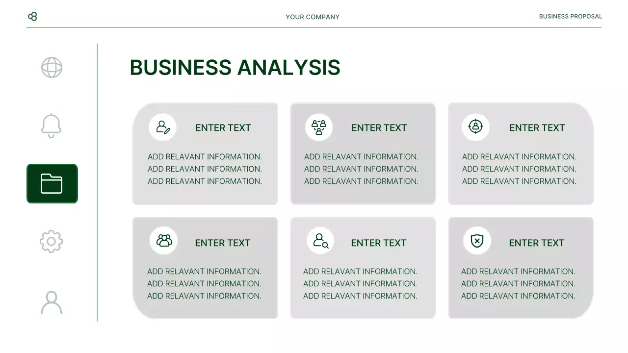 Green Minimal Business Proposal Presentation