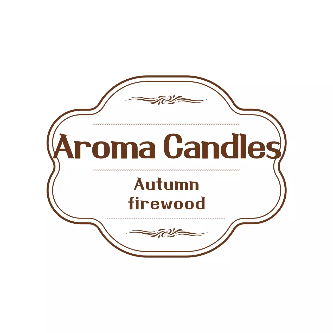 Cara menggunakan lilin bergaya bingkai yang sederhana dan sentimental dalam warna cokelat dan putih