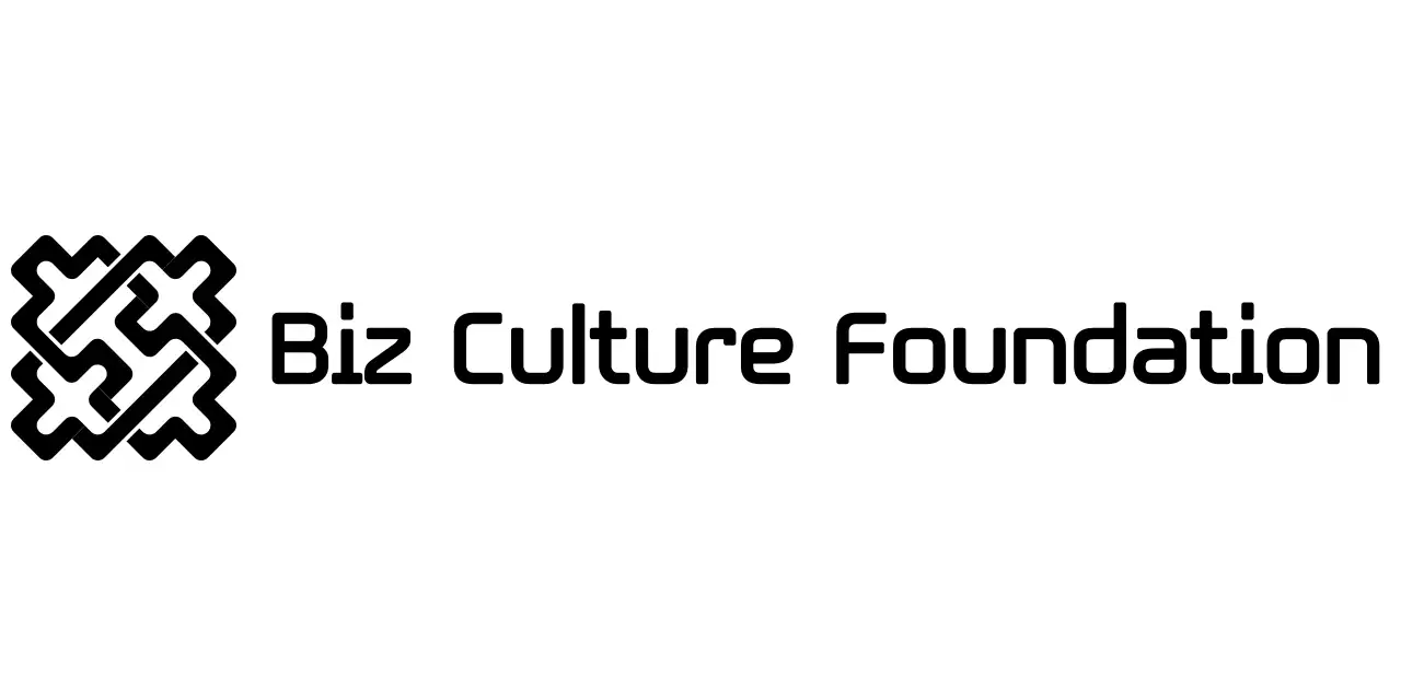 Simple and clean symbol logo style with five colors of Korean tradition Promotional materials for the Culture Foundation