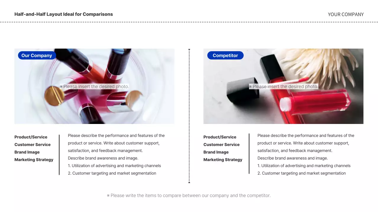 A simple business plan in blue