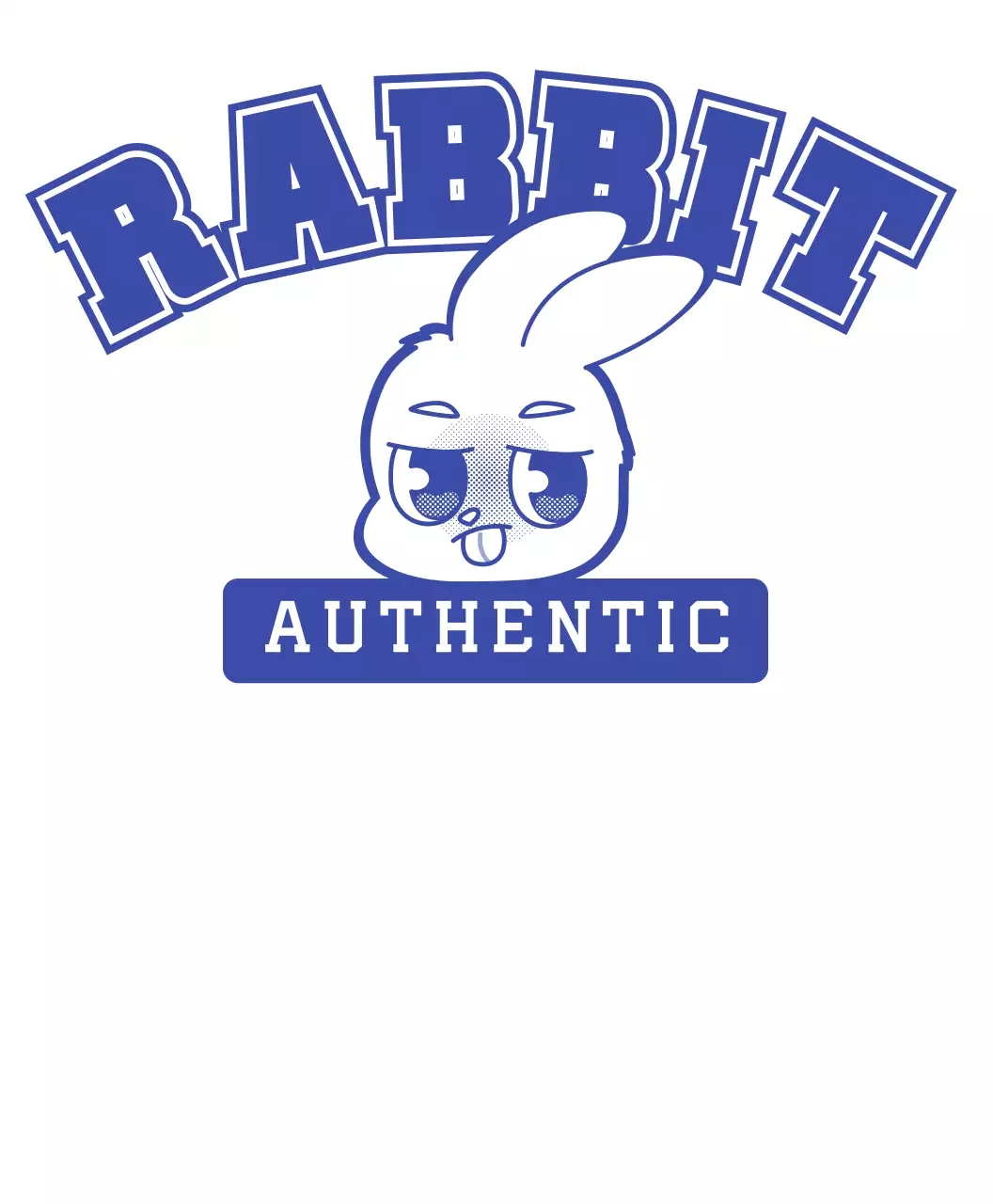 Judul dan konsep karakter kelinci yang lucu