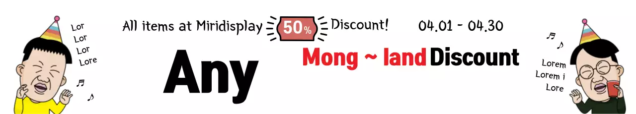 Banner promocional de desconto vermelho da moda