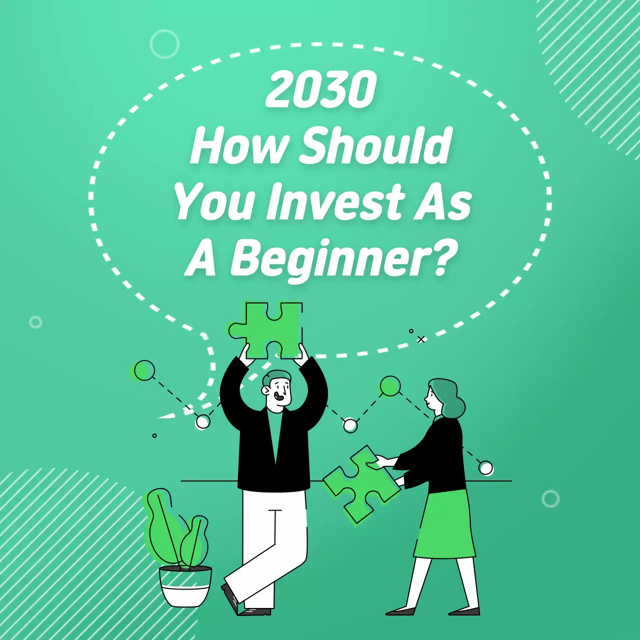 Green Modern Investment Guide Instagram Carousel