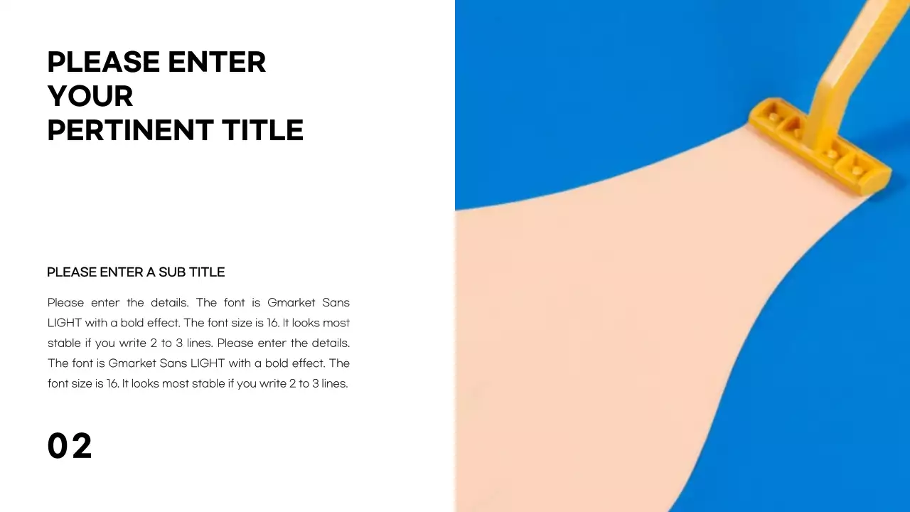 Blue Modern Template Presentation