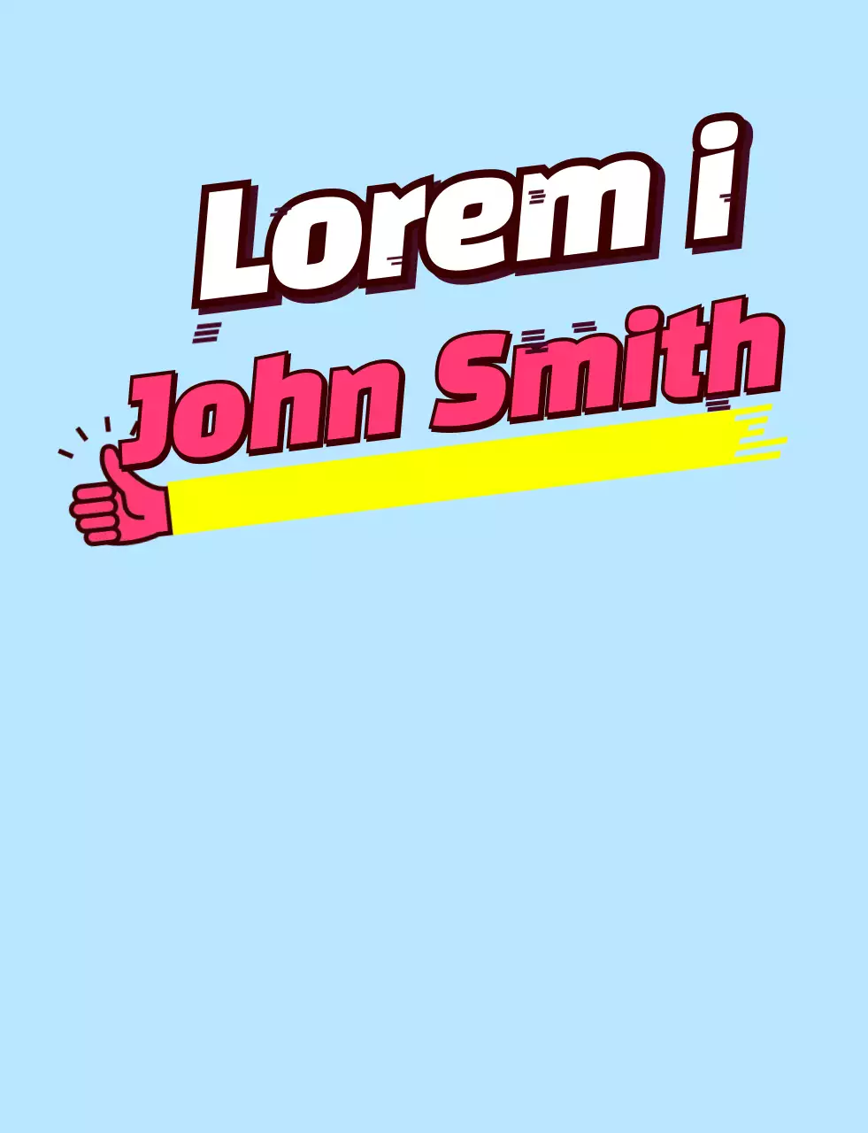 Pink and yellow slanted text school group t-shirt